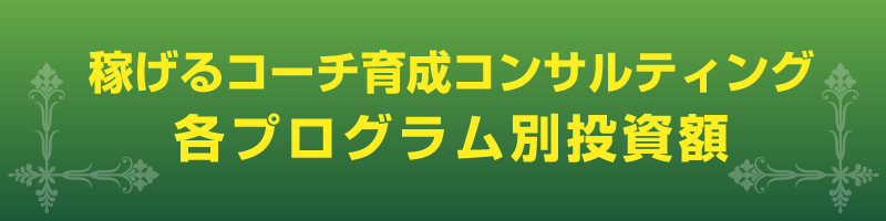 各プログラム別投資額