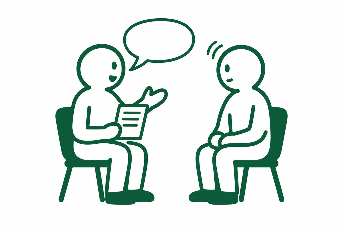 最後に本人の言葉で整理を確認する図