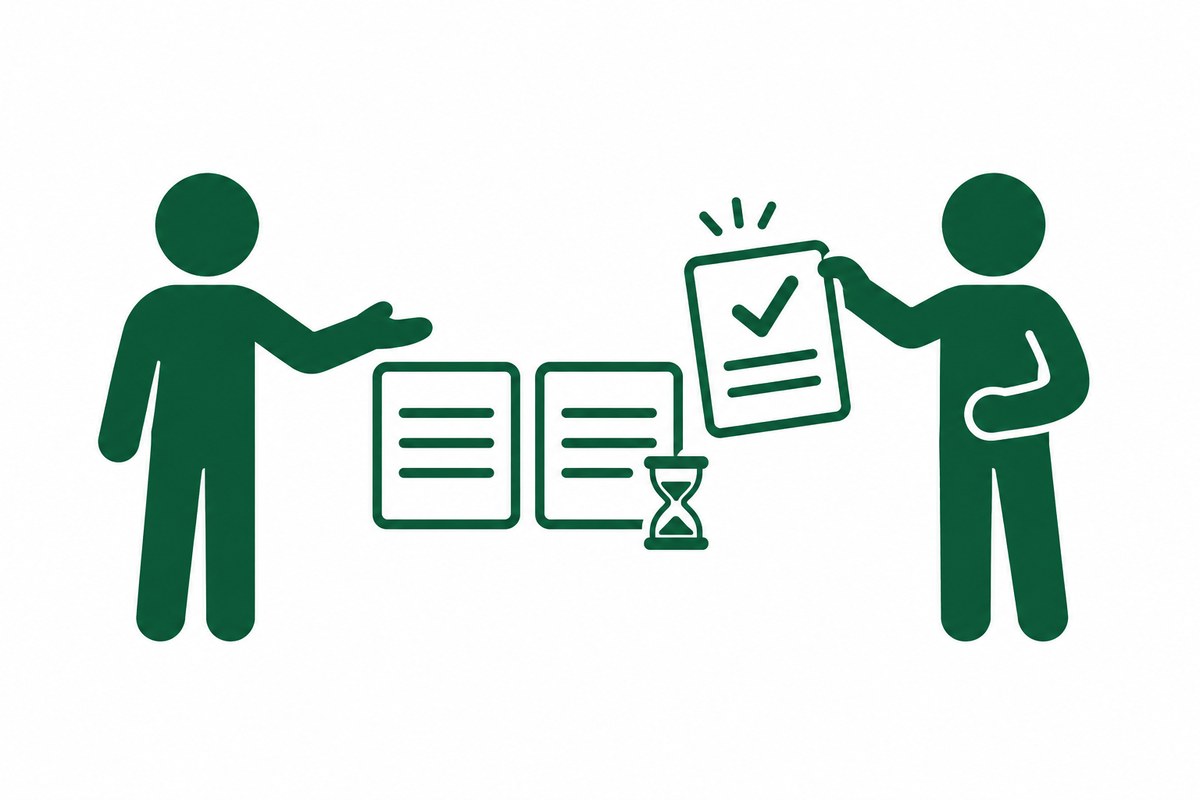 提案した案と本人が選んだ案を分ける図