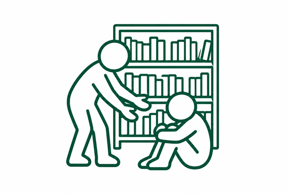 学ぶより先に目の前の人を助ける図